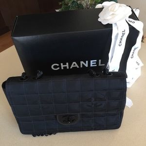 Chanel Canvas Classic Flap Handbag